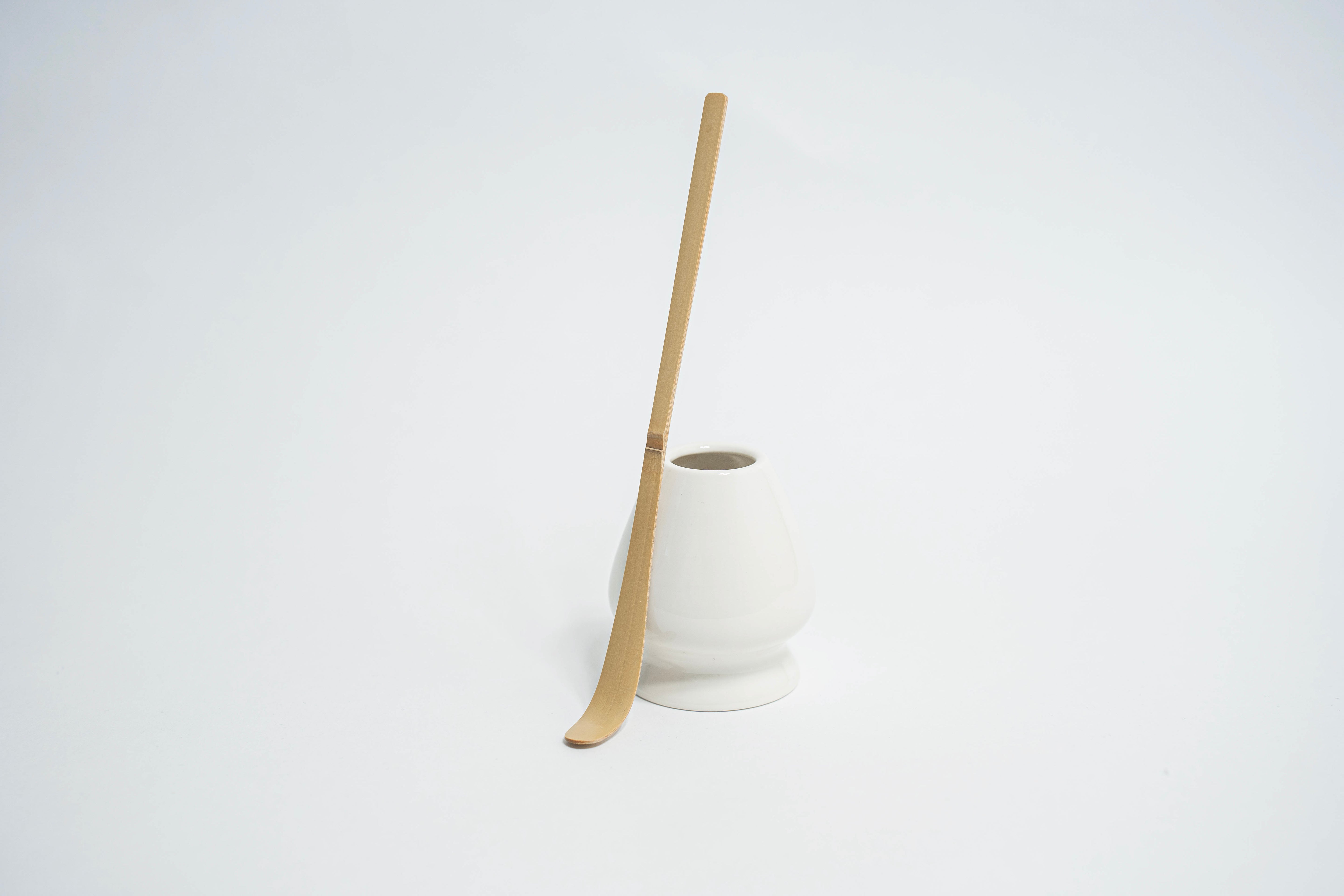 Matcha Ske – Traditionel Lys Bambus Chashaku