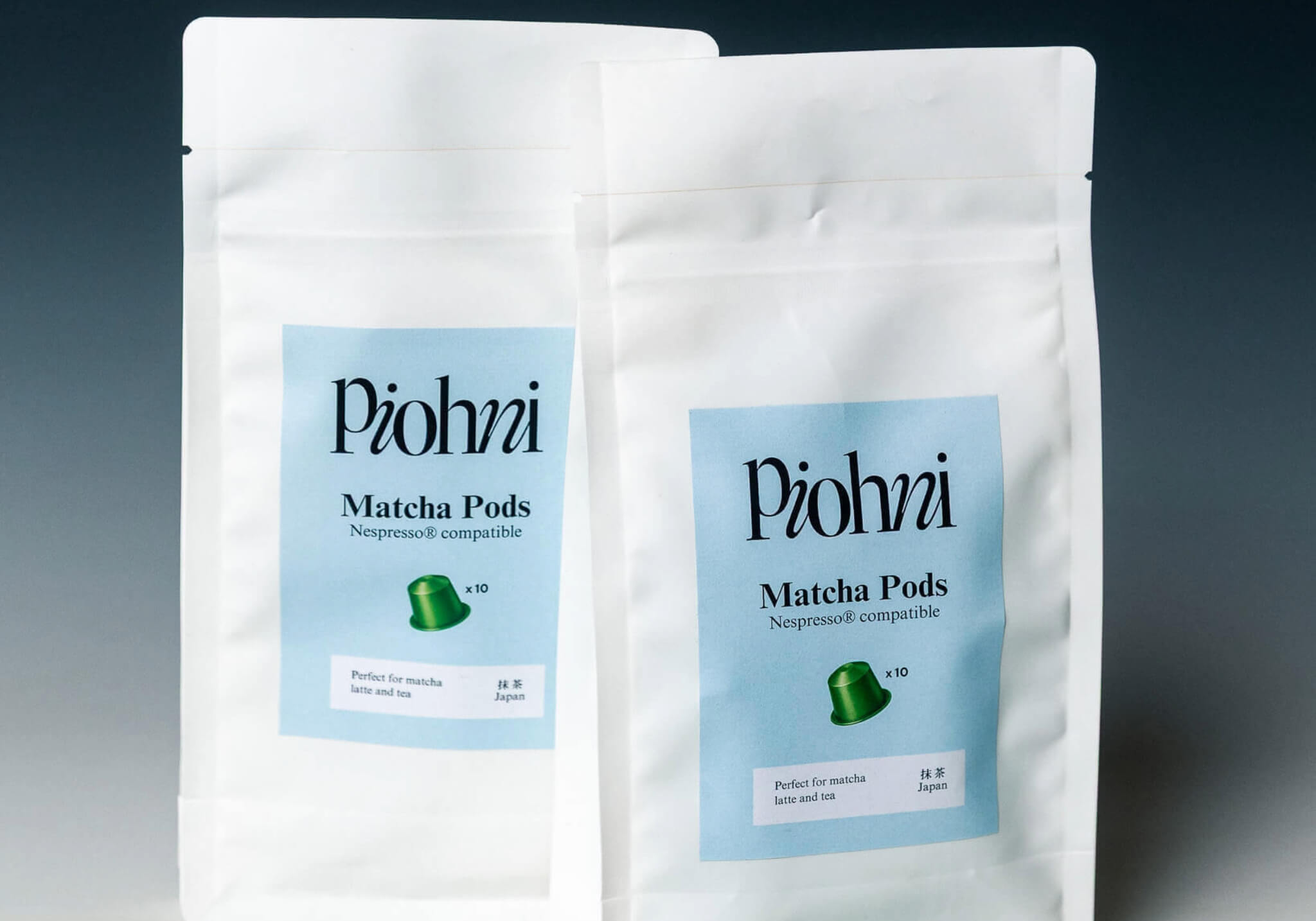 Piohni Matcha Pods – Nespresso® Compatible (10 pcs)